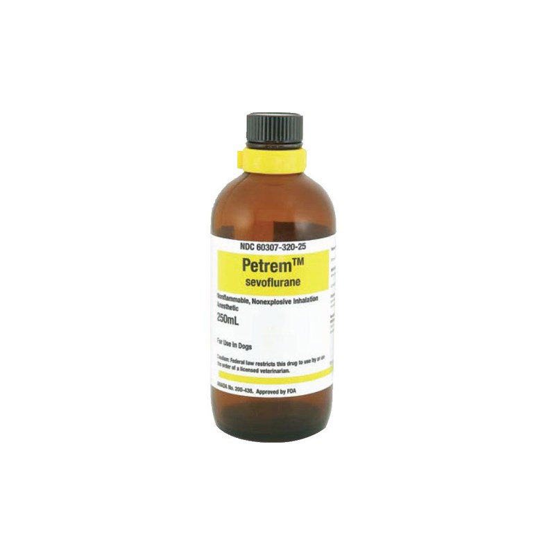 Sevoflurane 250ml Glass Bottle Petrem Brand