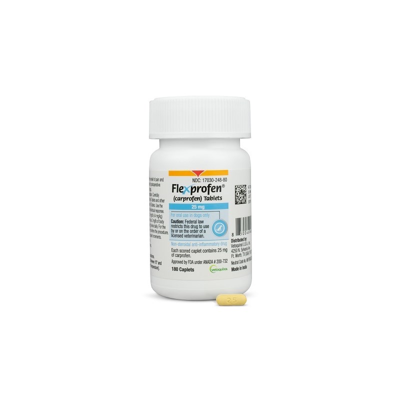 Flexprofen Caplets 25mg 180ct