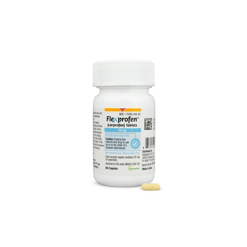 Flexprofen Caplets 25mg 60ct