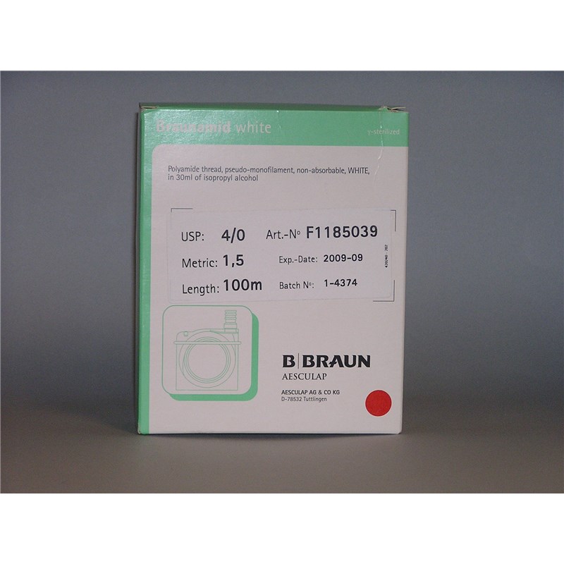 Suture 4/0 Braun Cassette 100M