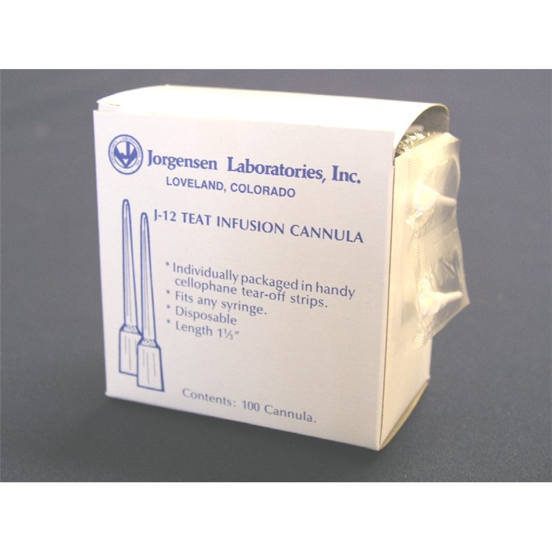 Teat Infusion Cannulas 1-1/4&quot; 100ct