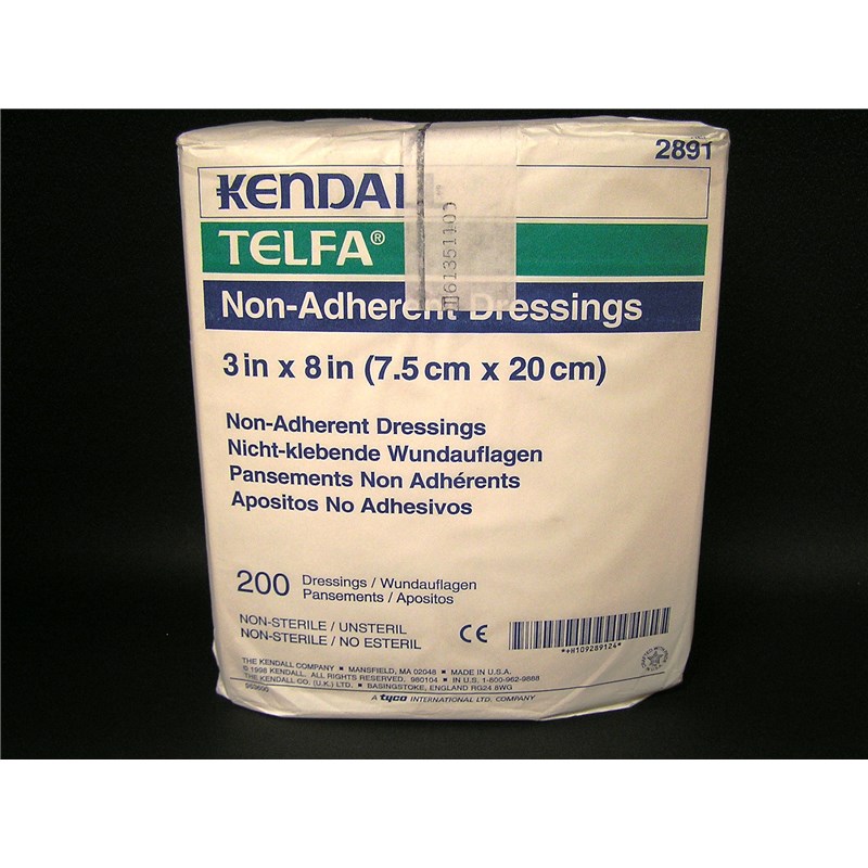 Telfa Pad 3&quot; X 8&quot; Non-Sterile 200/pk