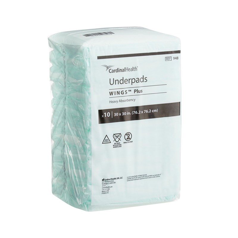 Underpad Maxicare 23&quot; x 36&quot; 10/pk