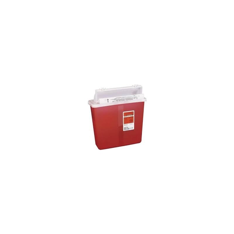 Sharps Container 5qt Red