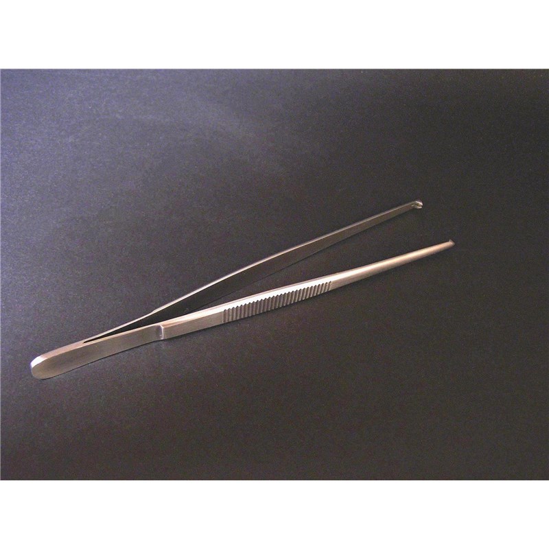 Tissue Forcep 5-1/2&quot; 1 x 2 Teeth Grade 1