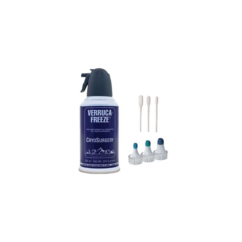 Verruca Freeze Cryosurgery Canister 236ml  100 freezes