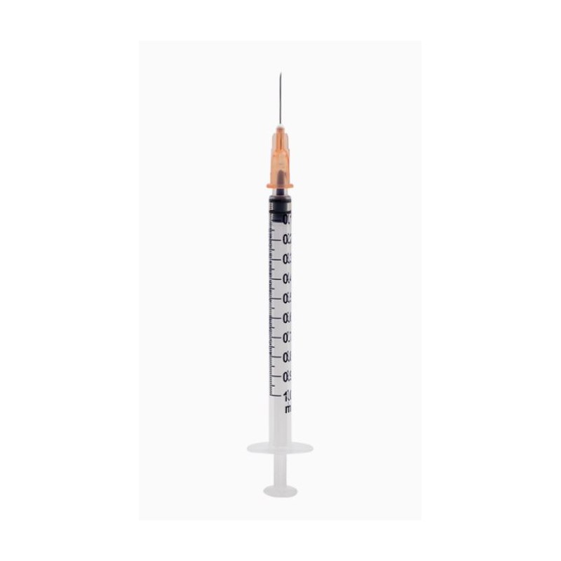 Sol-Vet Syringe 1cc with 25g x 5/8 Luer Slip 100/bx