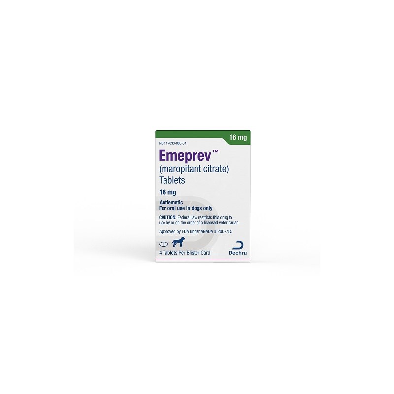 Emeprev Tabs 16mg card 4 tabs/card