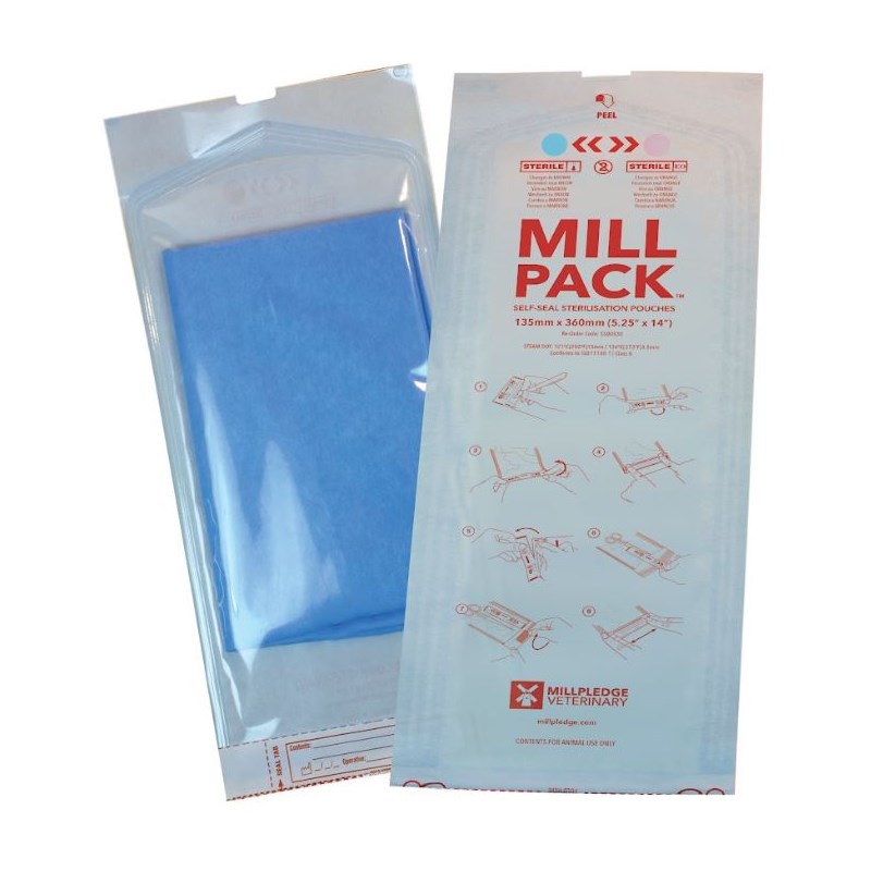 Self Sealing Pouch 5.25&quot; X 14&quot;  200/pk