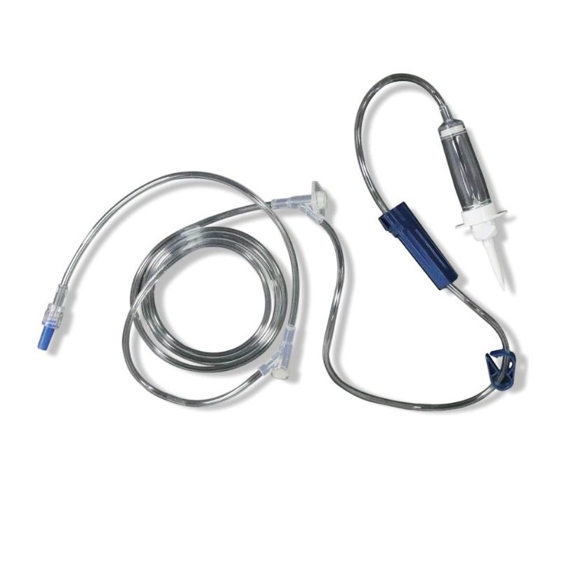 IV Set Aniset 70&quot; Pediatric Microbore Luer Lock 60 Drops