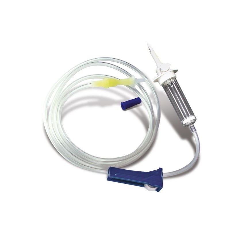 IV Set 73&quot; Aniset Opset Luer Slip 15 Drop