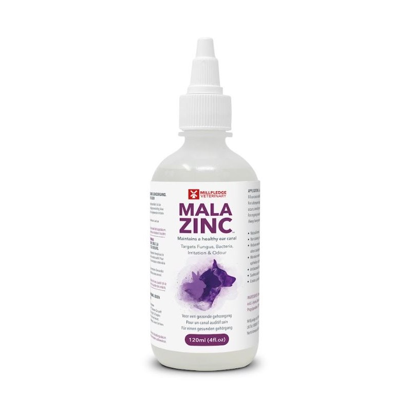 Malazinc Ear Drops 120ml Millpledge