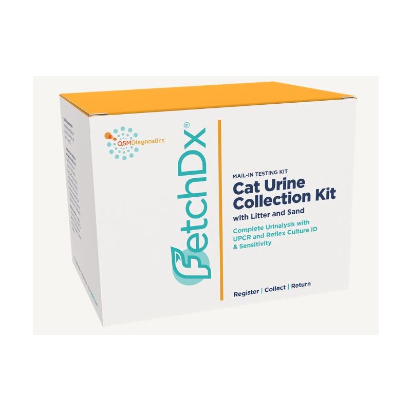 FetchDx Cat Urinalysis Test Kit with/Reflex Culture and Sensitivity  (Sold by the each)