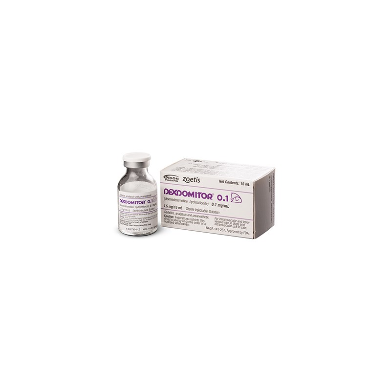 Dexdomitor Injection 0.1 mg/ml 15 ml