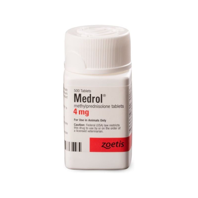 Medrol Tablets 4 mg 500 ct