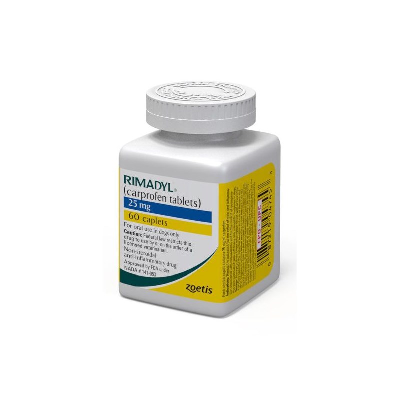 Rimadyl Caplets 25 mg 60 ct