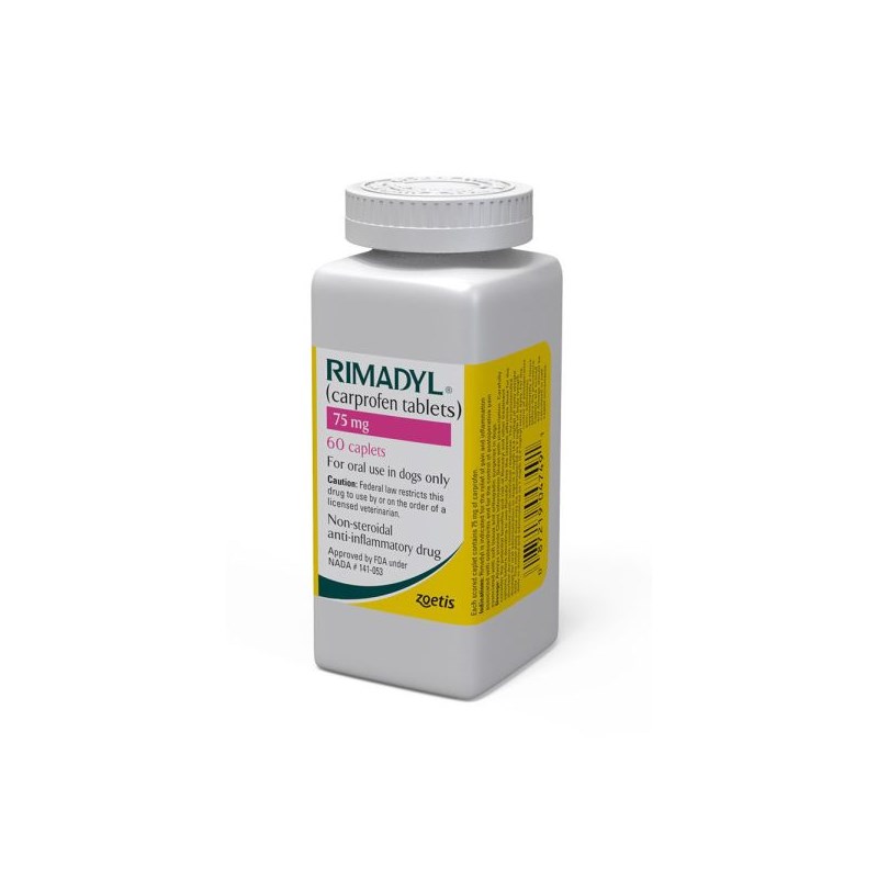 Rimadyl Caplets 75 mg 60 ct