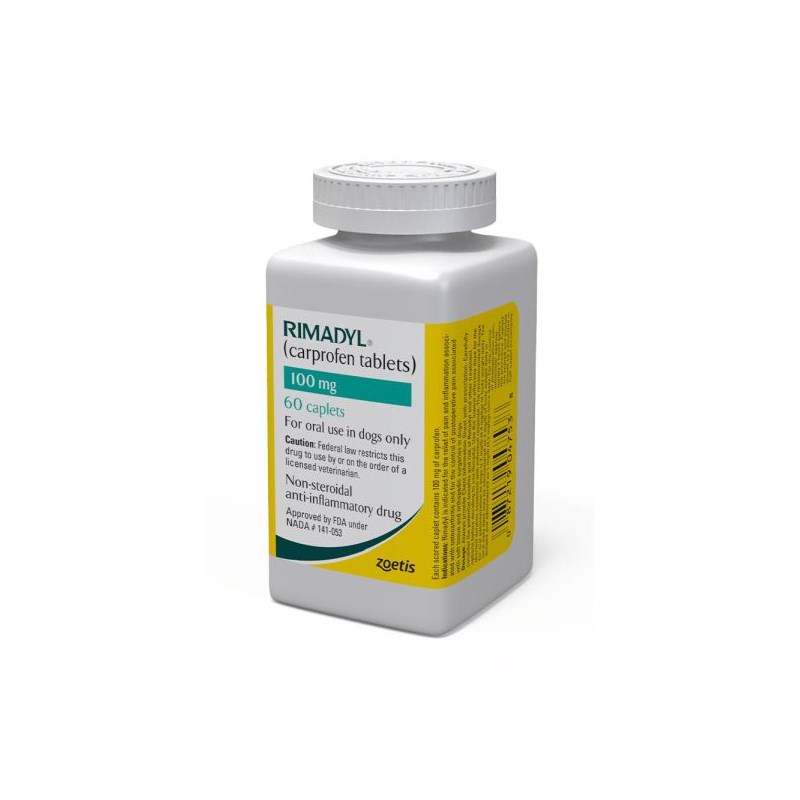 Rimadyl Caplets 100 mg 60 ct