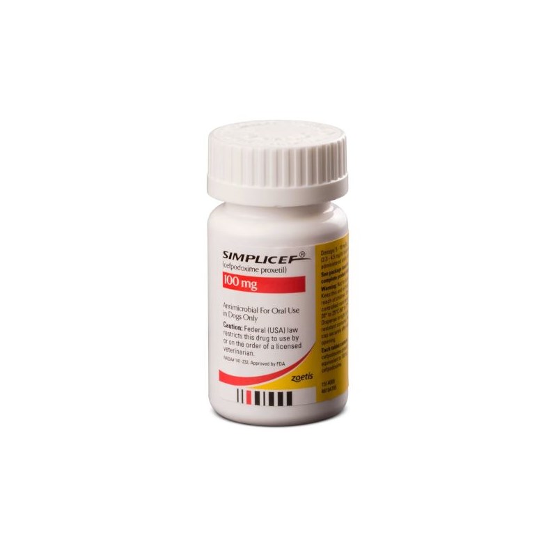 Simplicef Tablets 100 mg 100 ct