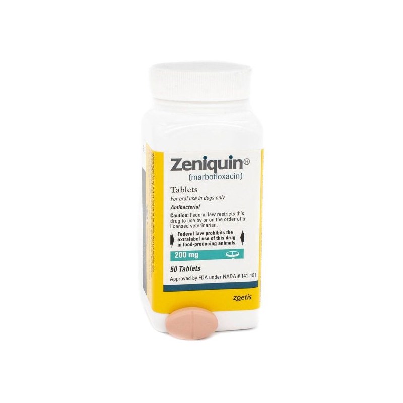 Zeniquin Tablets 200 mg 50 ct