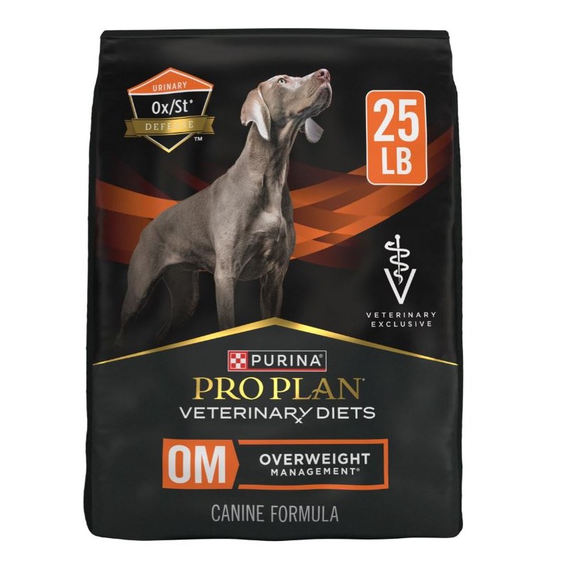 Purina Vet Diet Dog OM Overweight Management 25Lb