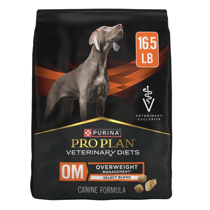 Purina Vet Diet Dog OM Overweight Management Select Blend 16.5Lb