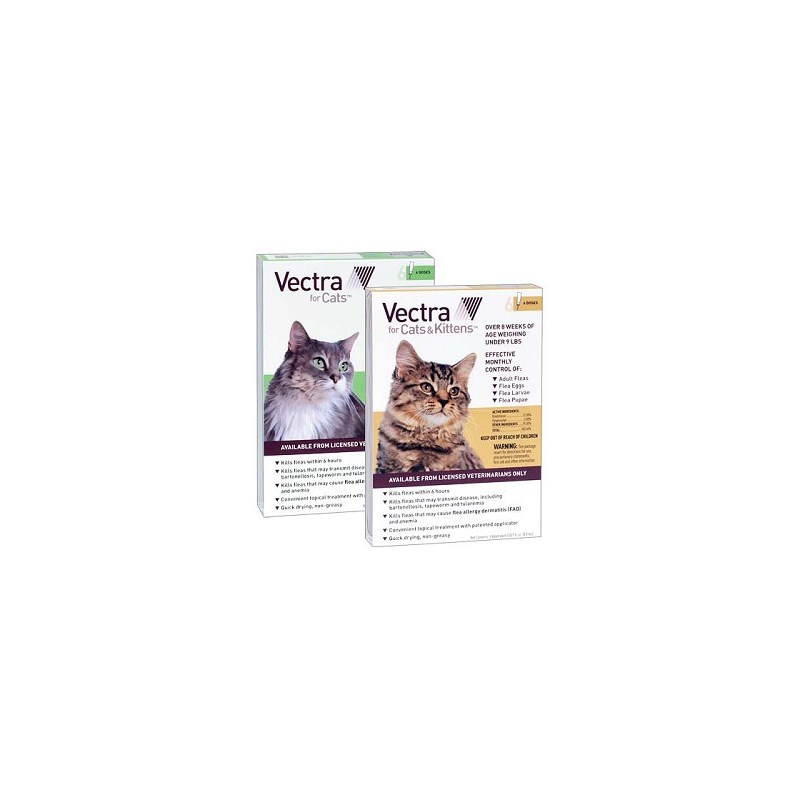 Vectra Cat/Kitten Under 9lb Single Dose 36ct