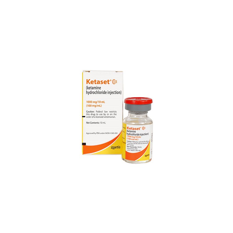 Ketaset 100 mg/ml Injection 10 ml C-III(N)