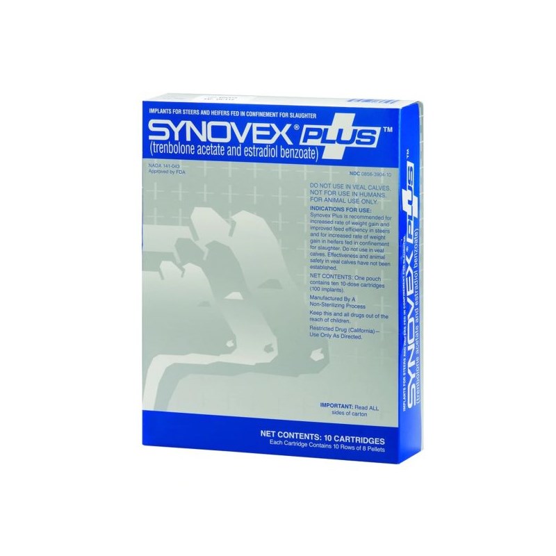 Synovex Plus Implant 10 x 10 Dose