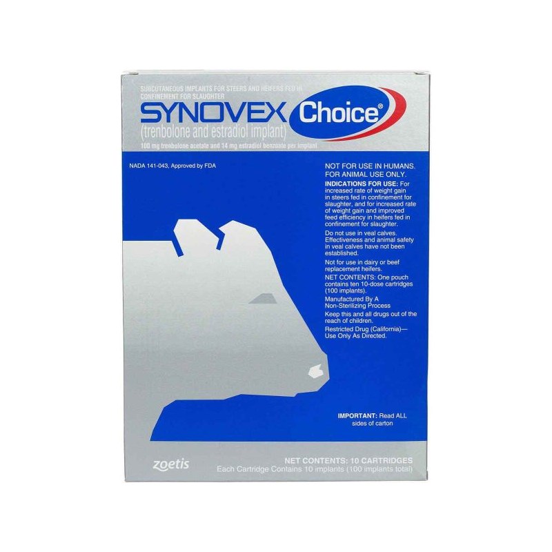 Synovex Choice Implant 10 x 10 Dose