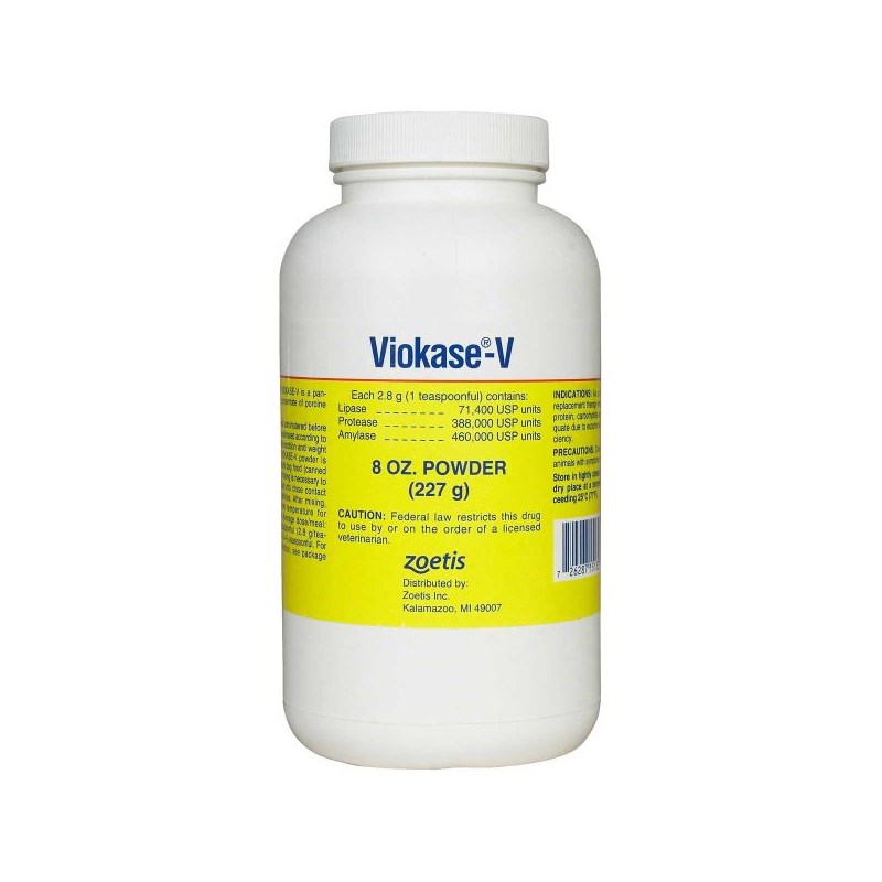 Viokase-V Powder 8 oz