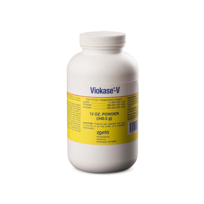 Viokase-V Powder 12 oz