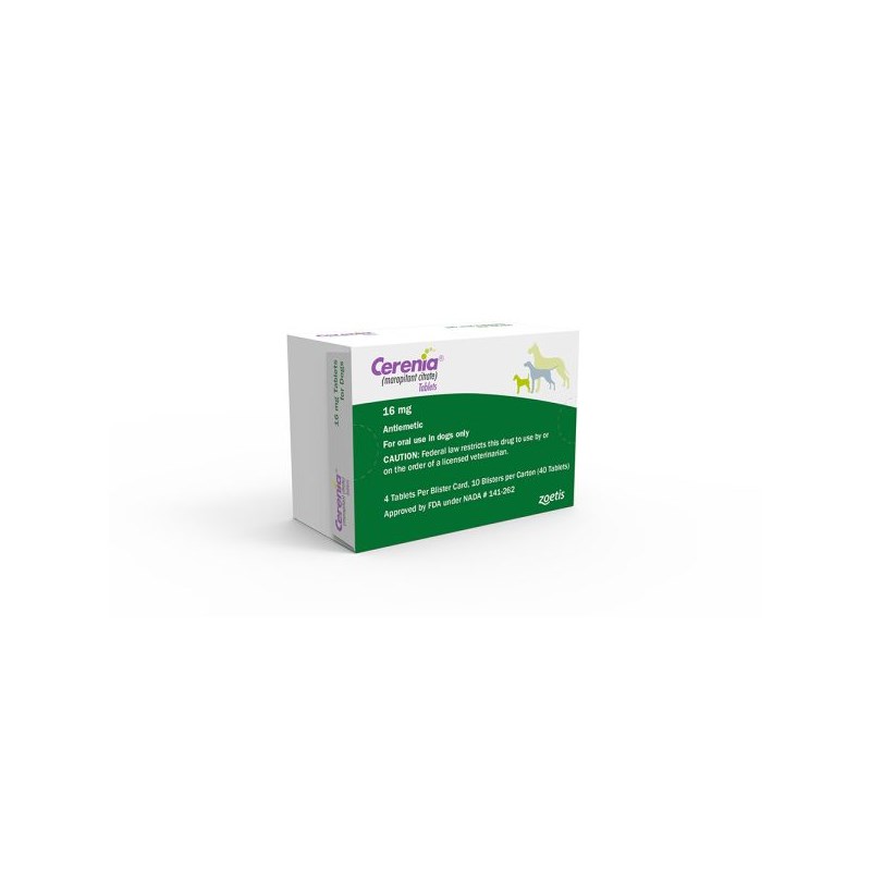 Cerenia Tablets 16 mg 40 ct