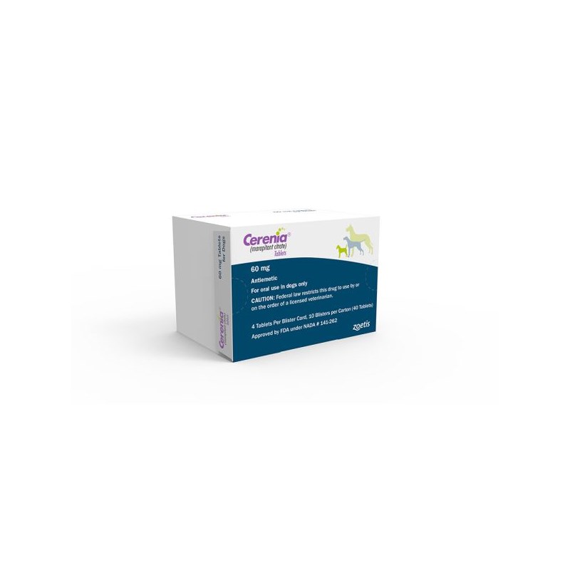 Cerenia Tablets 60 mg 40 ct