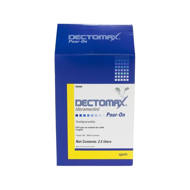 Dectomax Pour-On 0.5% 4 x 2.5 Liter