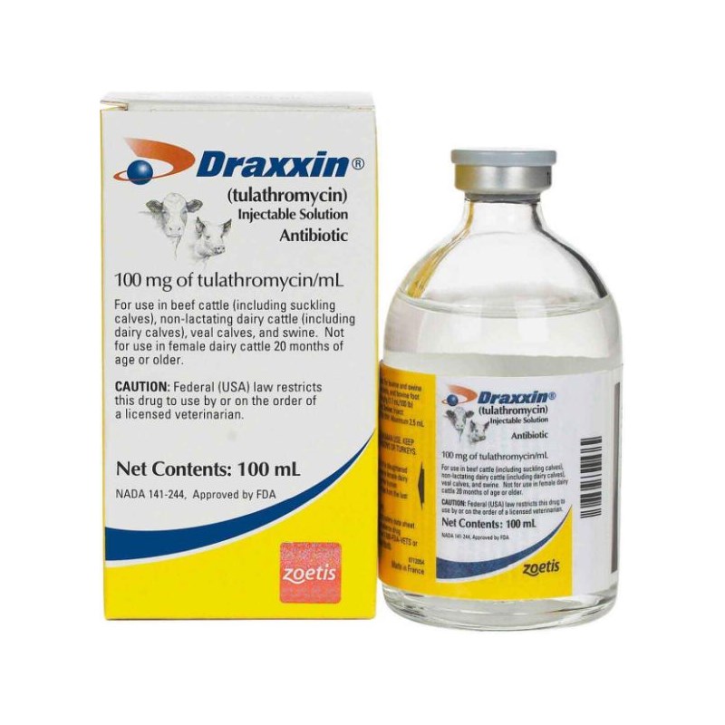 Draxxin Injection 100 mg/ml 100 ml