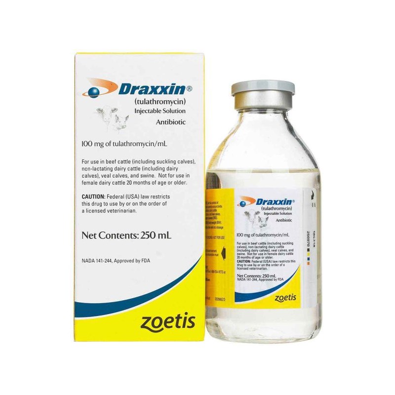 Draxxin Injection 100 mg/ml 250 ml