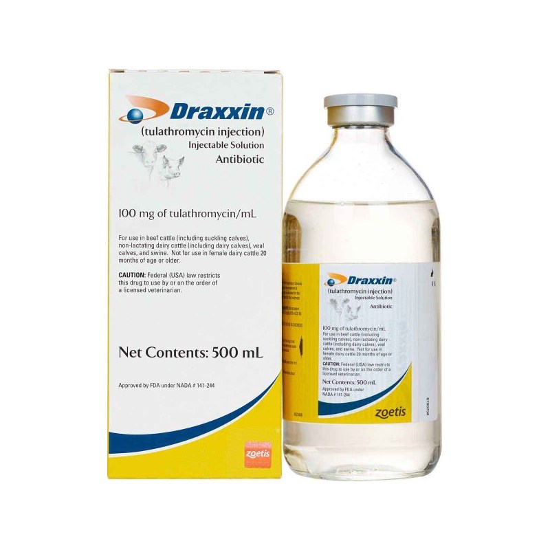 Draxxin Injection 100 mg/ml 500 ml