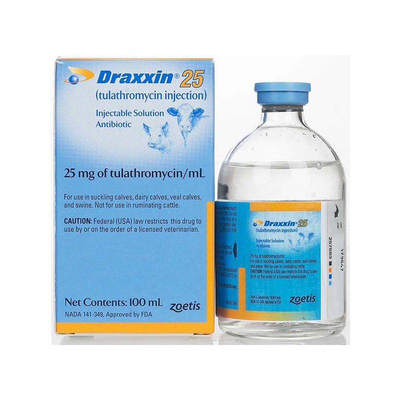 Draxxin 25 Injection 25 mg/ml 100 ml