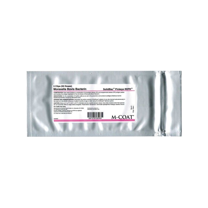 SolidBac Pinkeye IR/PR SQ (5 Clips) 50 Doses