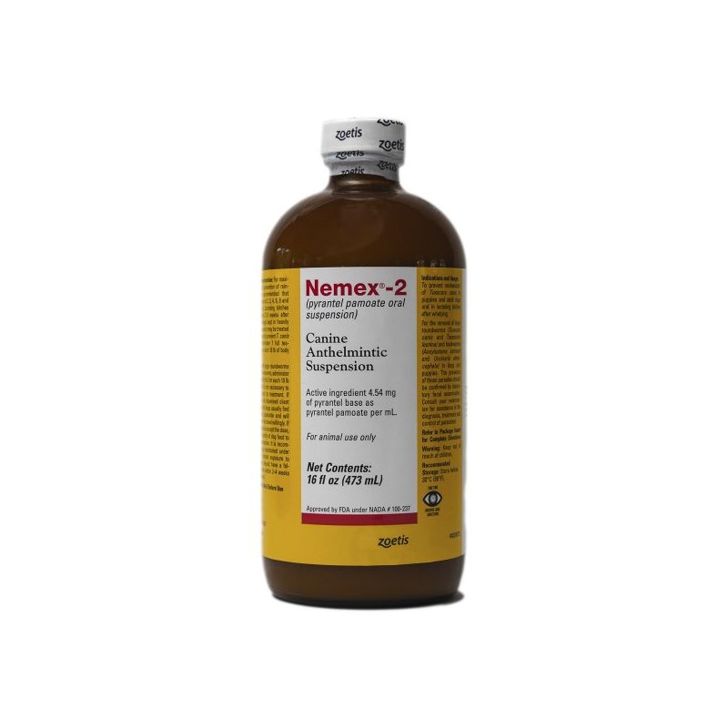 Nemex-2 Oral Suspension 16 oz