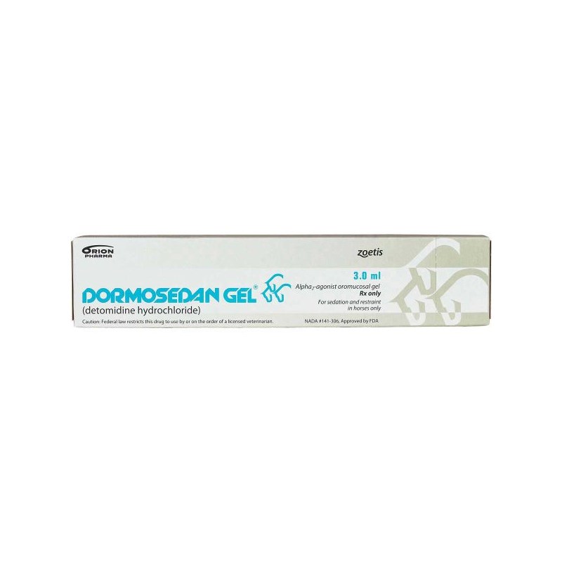 Dormosedan Gel 7.6 mg/ml  3.0 ml