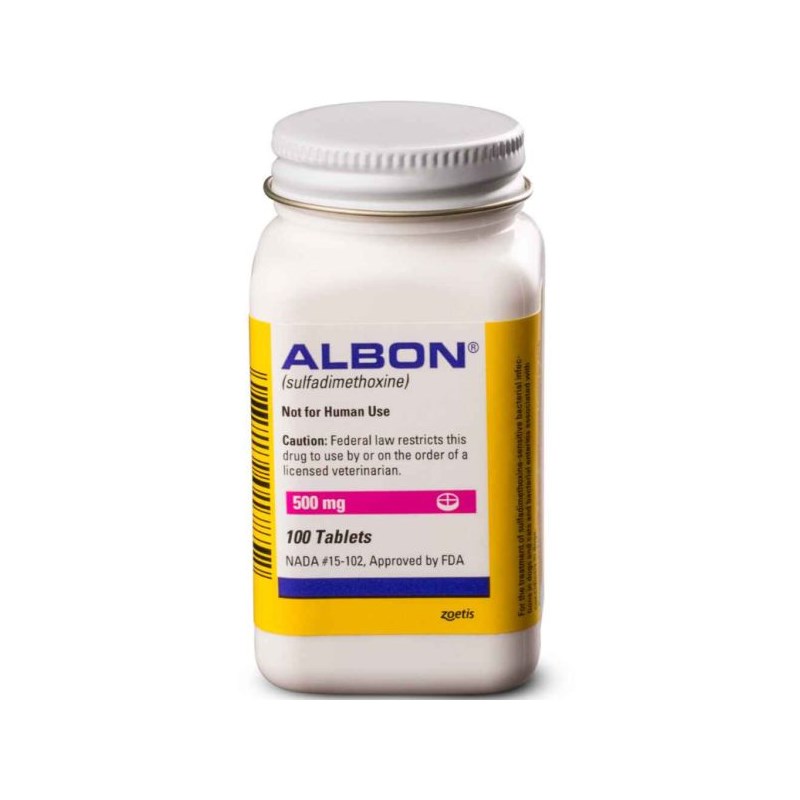 Albon Tablets 500 mg 100 ct