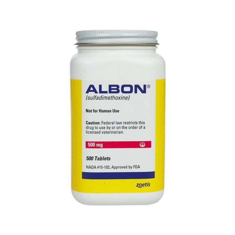 Albon Tablets 500 mg 500 ct