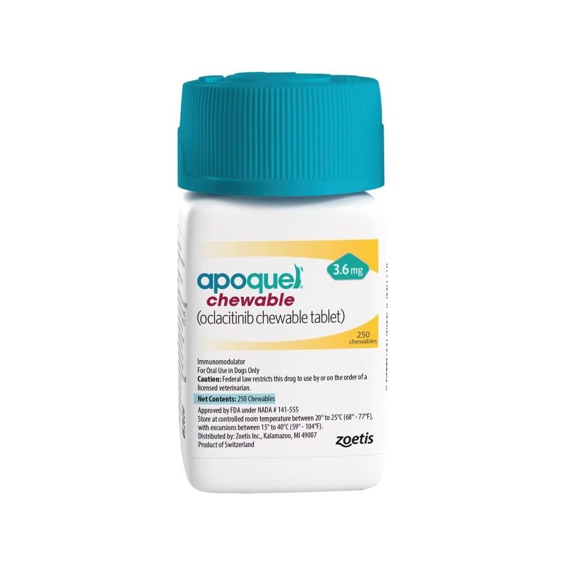 Apoquel Chewable Tablets 3.6 mg 250 ct