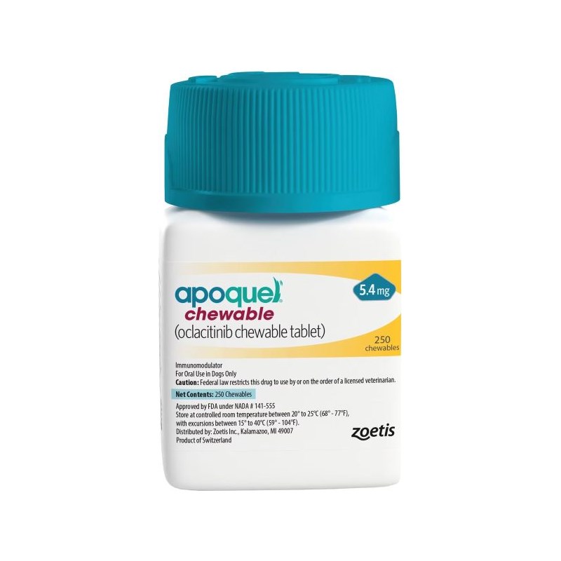 Apoquel Chewable Tablets 5.4 mg 250 ct