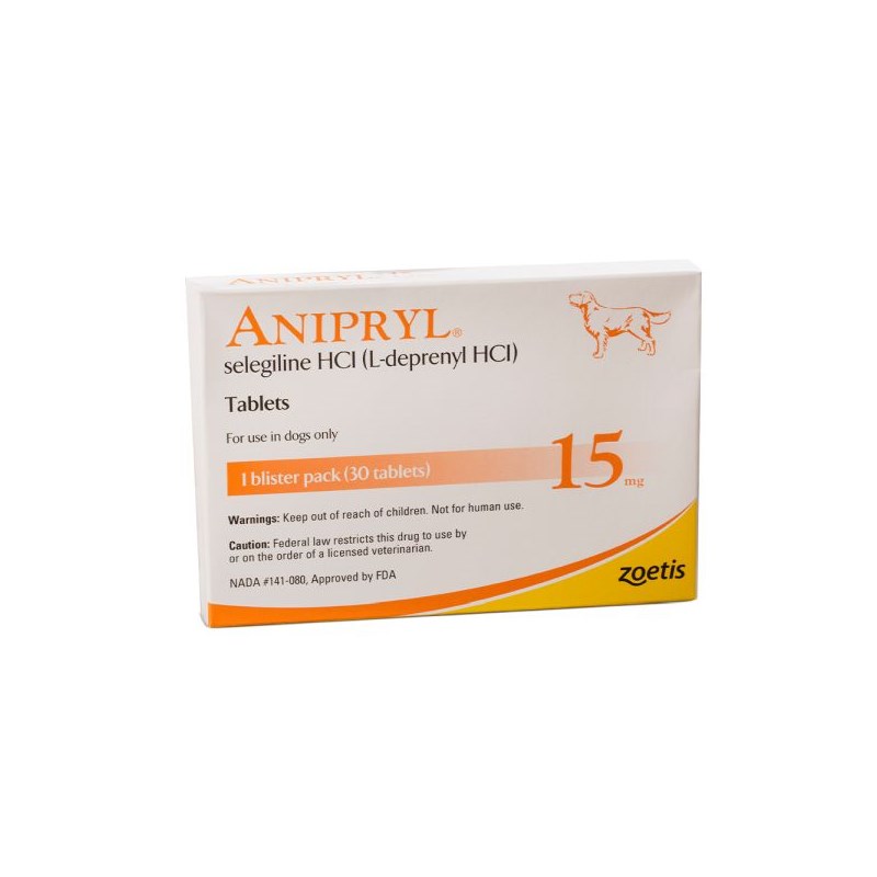 Anipryl Tablets Orange 15 mg 30 ct