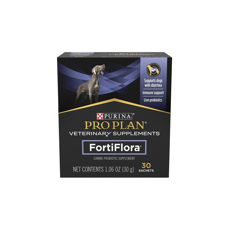 Purina Vet Diet Fortiflora Probiotic Supplement Dog 1oz (72 bxs--each box contains 30) 2,160 sachets