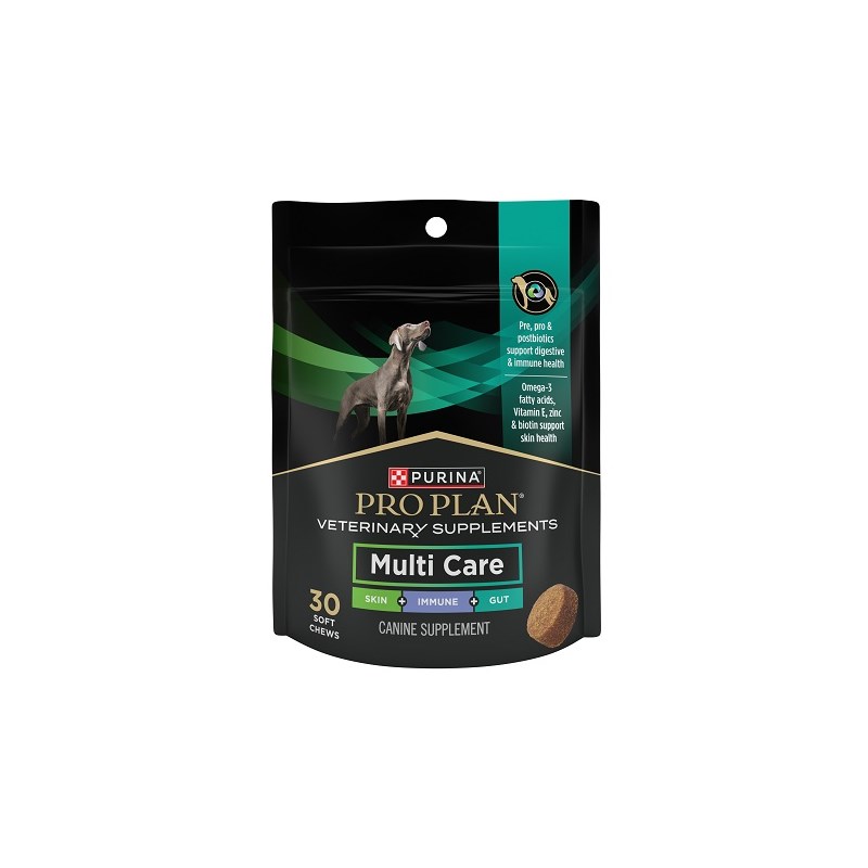 Purina Vet Supplement Multi Care Canine Soft Chews 30ct (5.29oz)  3 bags/pk