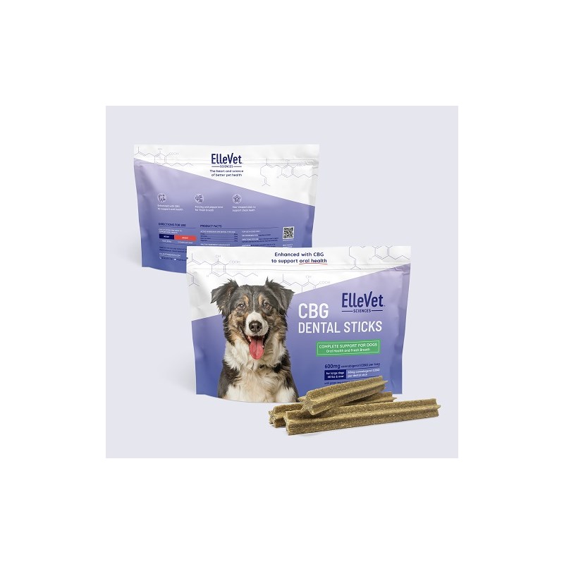 CBG Dental Stick Large Dog 10/bag (Dogs over 50lbs)